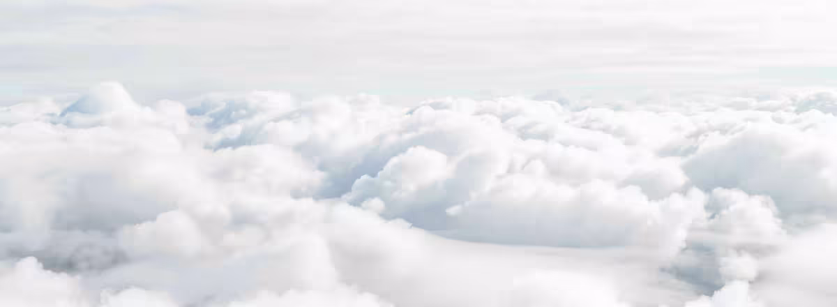 Fluffy clouds