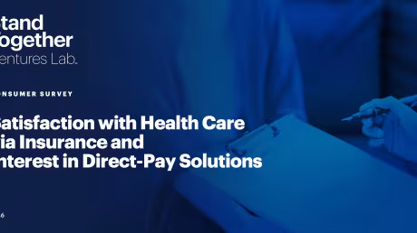 Satisfaction with Health Care via Insurance and Interest in Direct-Pay Solutions