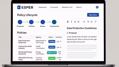 Esper revolutionizes policymaking through technology